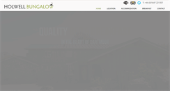 Desktop Screenshot of holwellbungalow.com